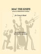 MACK THE KNIFE Concert Band sheet music cover